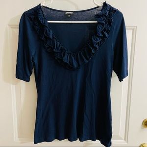 🎉2X HP🎉Express ruffle top - Women’s Medium